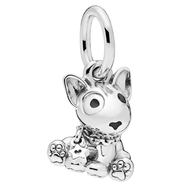 Bull Terrier Welpe PANDORA Charm Anhänger 798010EN16