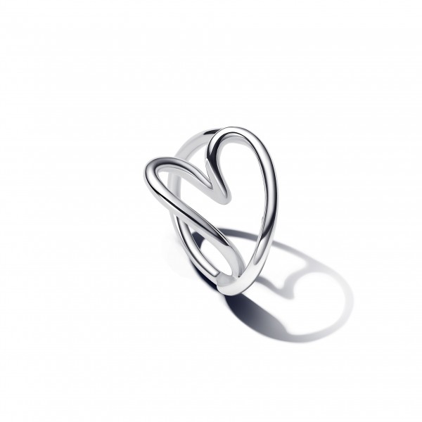 PANDORA Organisch Geformtes Herz Ring 193288C00-54