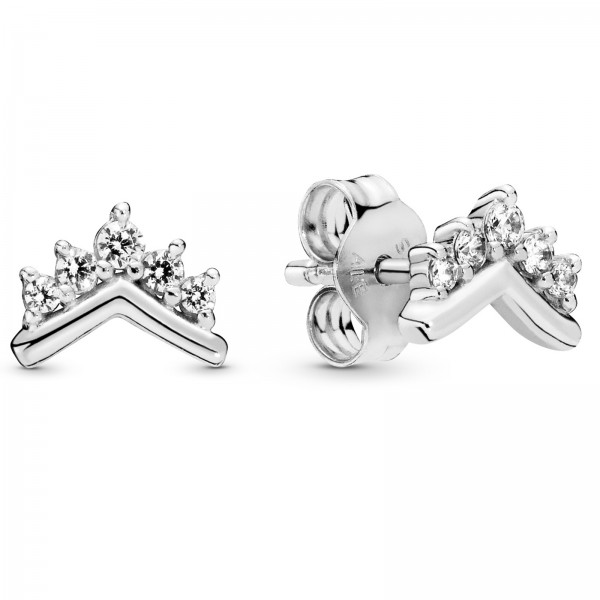 Tiara Wishbone PANDORA Ohrringe 298274CZ