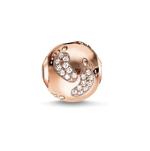 Thomas Sabo Karma Bead &quot;Baby Fußabdruck&quot; K0156-416-14