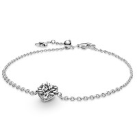 Herz Familienstammbaum PANDORA  Gliederarmband 599292C01-20 Herz Familienstammbaum PANDORA  Gliederarmband 599292C01-20