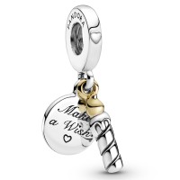 Zweifarbige Geburtstagskerze PANDORA Charm-Anhänger 799328C00 Zweifarbige Geburtstagskerze PANDORA Charm-Anhänger 799328C00