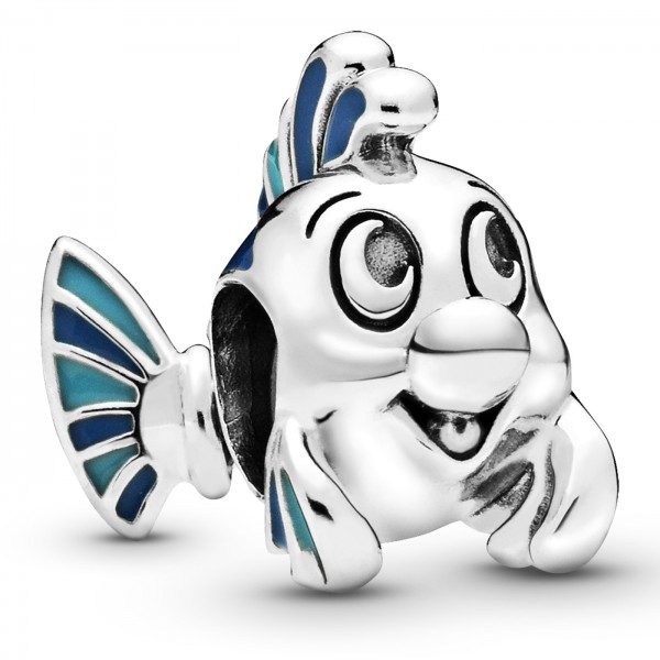 Disney The Little Mermaid Flounder Fabius PANDORA Charm-Anhänger 798230ENMX