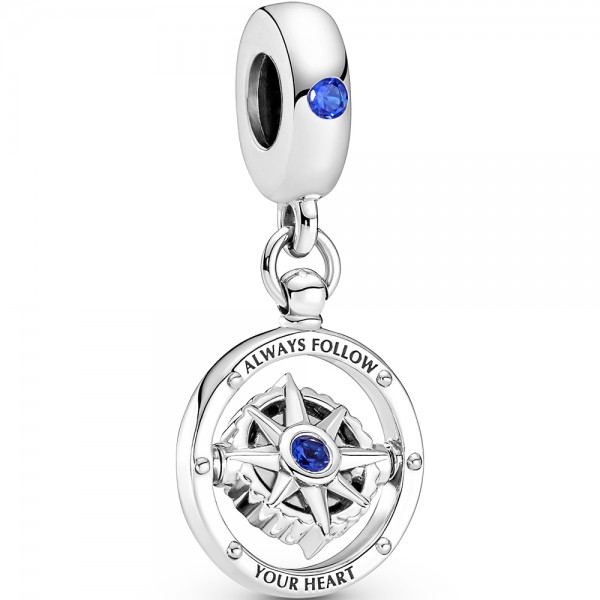 Drehender Kompass PANDORA Charm-Anhänger 790099C01