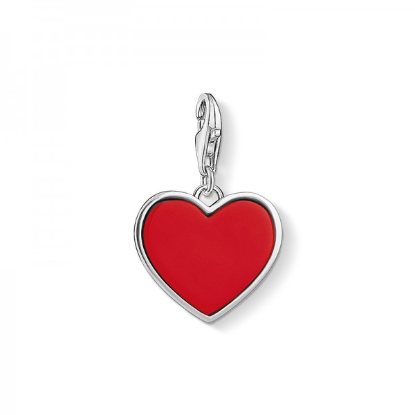 1471-337-10 THOMAS SABO Charm Club CHARM-ANHÄNGER ROTES HERZ