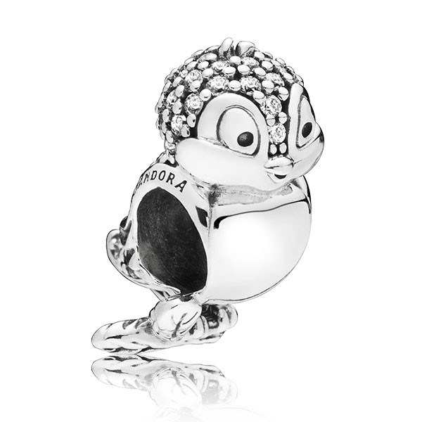 PANDORA Charm Disney Snow White bird silver 797166CZ