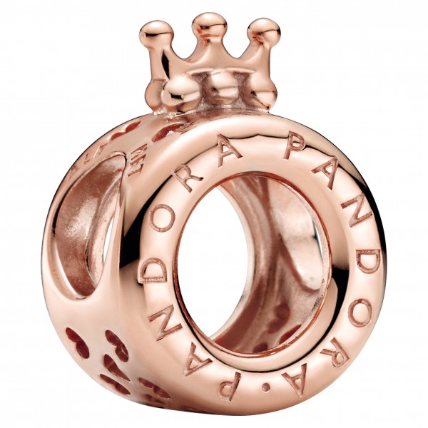 Logo and Crown O PANDORA ROSE Charm 789036C00