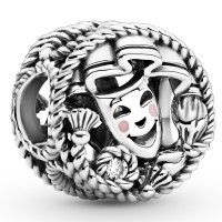 Komödie und Tragödie Theatermasken PANDORA Charm 799331C01 Komödie und Tragödie Theatermasken PANDORA Charm 799331C01