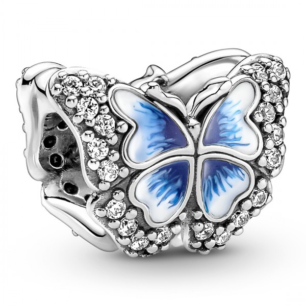Funkelndes Blauer Schmetterling PANDORA Charm 790761C01