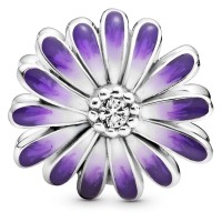 Lilafarbenes Gänseblümchen PANDORA Charm 798775C02 Lilafarbenes Gänseblümchen PANDORA Charm 798775C02