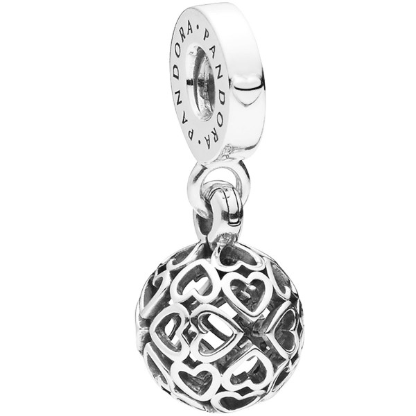 PANDORA Charm-Anhänger Harmonious Hearts 797255