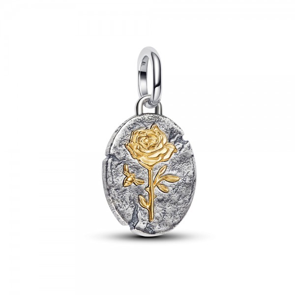PANDORA SHINE Rose Medallion Charm 764087C00