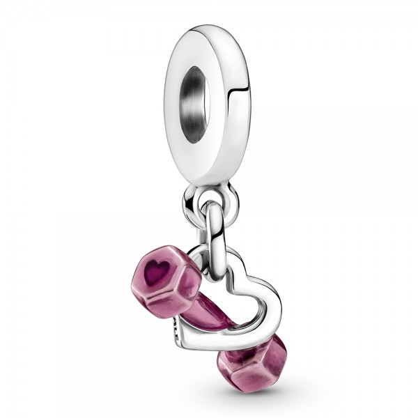 Hantel &amp; Herz PANDORA Charm-Anhänger 799545C01