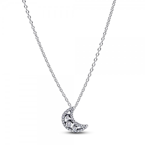 PANDORA Mondsichel Anhänger-Halskette 394259C01-50