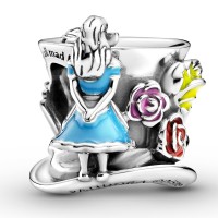 Disney Alice im Wunderland & Die Teegesellschaft des verrückten Hutmachers Charm PANDORA Charm 79934 Disney Alice im Wunderland & Die Teegesellschaft des verrückten Hutmachers Charm PANDORA Charm 79934