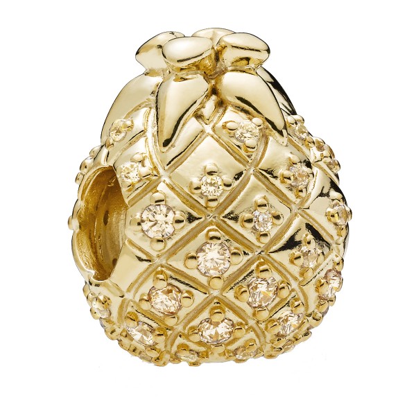 Golden Pineapple Ananas PANDORA Charm 767904CCZ