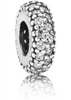 PANDORA Charm Pave-Inspiration, Silber 791359CZ PANDORA Charm Pave-Inspiration, Silber 791359CZ