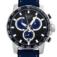 TISSOT Herrenuhr Chronograph Supersport Blau T1256171705103 TISSOT Herrenuhr Chronograph Supersport Blau T1256171705103
