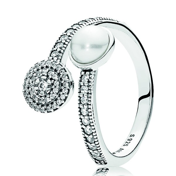 PANDORA Ring Strahlendes Leuchten 191044CZ