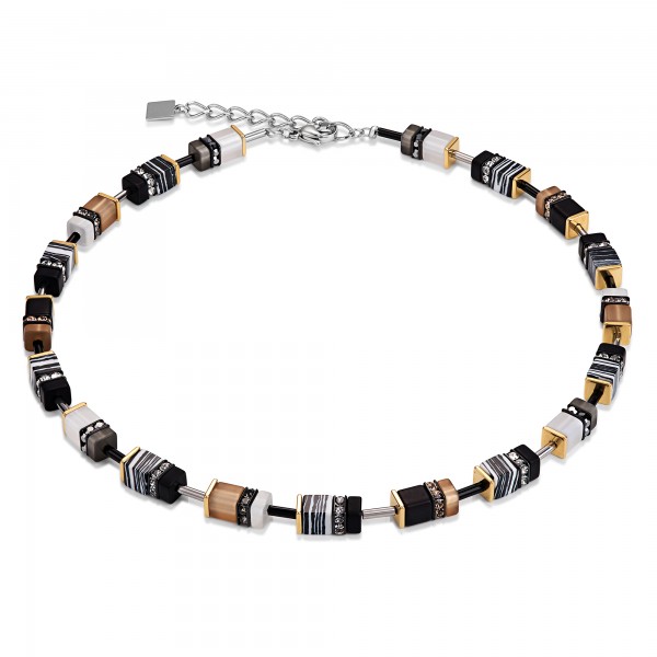 Coeur De Lion Geo Cube Collier multicolor natur 4746101523