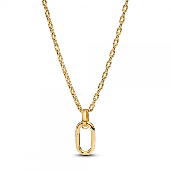 PANDORA SHINE Gliederhalskette mit aufklappbaren Großen Gliedern 364083C00-70