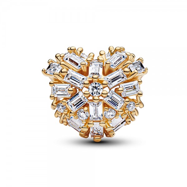 PANDORA SHINE Funkelndes Herz Charm 764240C01