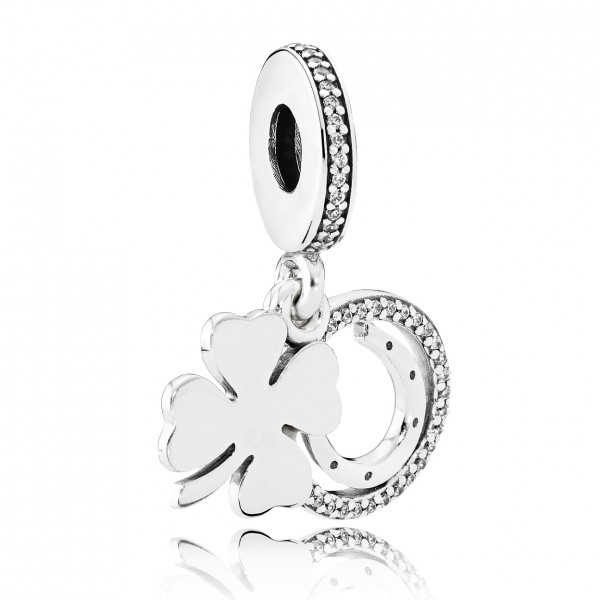 PANDORA Charm Anhänger Glückstag 792089CZ