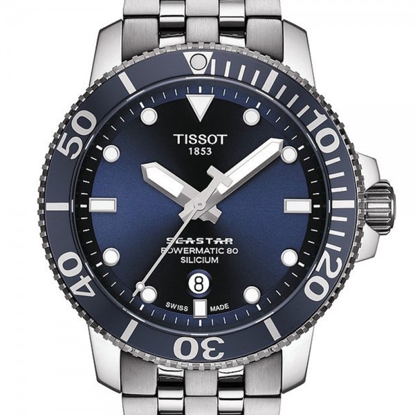 Tissot Taucheruhr Seastar 1000 Powermatic 80 Silicium T1204071104101