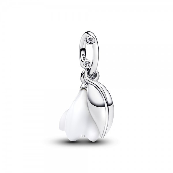PANDORA Schneeglöckchen Charm-Anhänger 794239C01